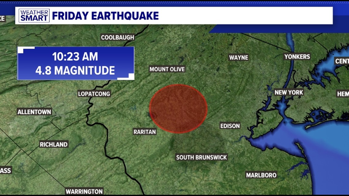 Earthquake felt along Eastern United States [Video]