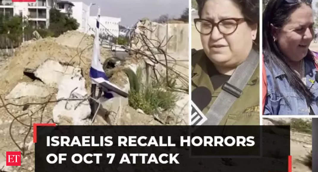 Israelis recall horrors of Oct 7 attack, lauds Indias support – The Economic Times Video