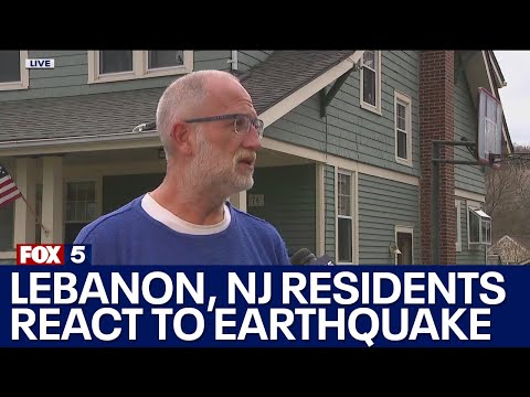 Lebanon, NJ residents react to 4.8 earthquake [Video]