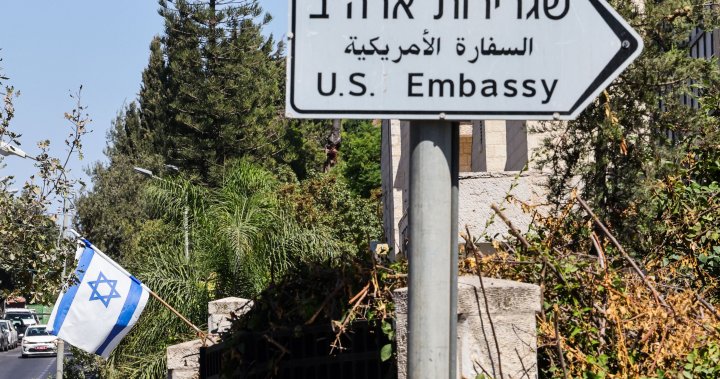U.S. embassy in Israel restricts travel for employees amid Iran threat – National [Video]