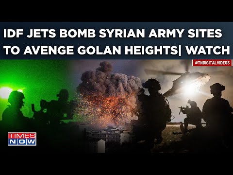 IDF Jets Take Golan Heights Revenge, Strikes Syrian Army Sites After Monstrous Iran Embassy Attack [Video]