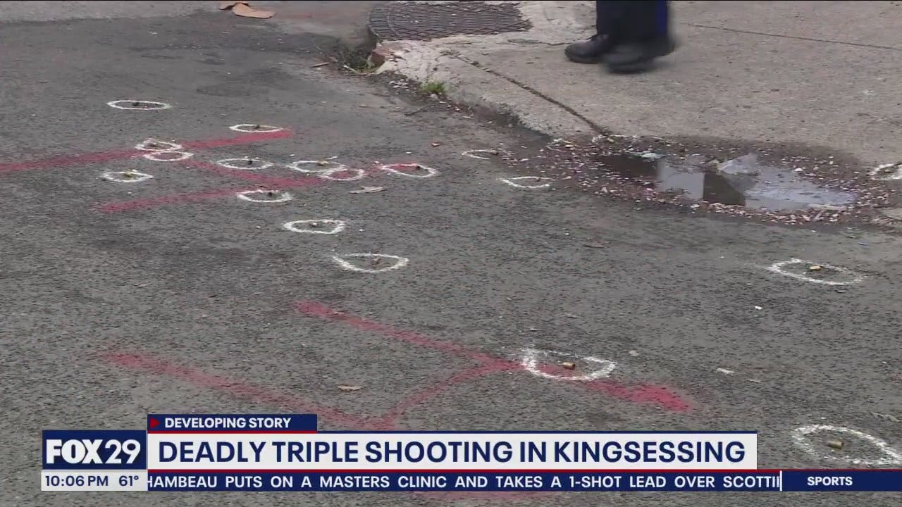 Deadly triple shooting in Kingsessing injures 2, 1 killed [Video]