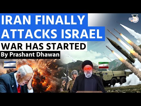 IRAN ATTACKS ISRAEL with 200 Missiles and Drones | Videos go viral all over the world