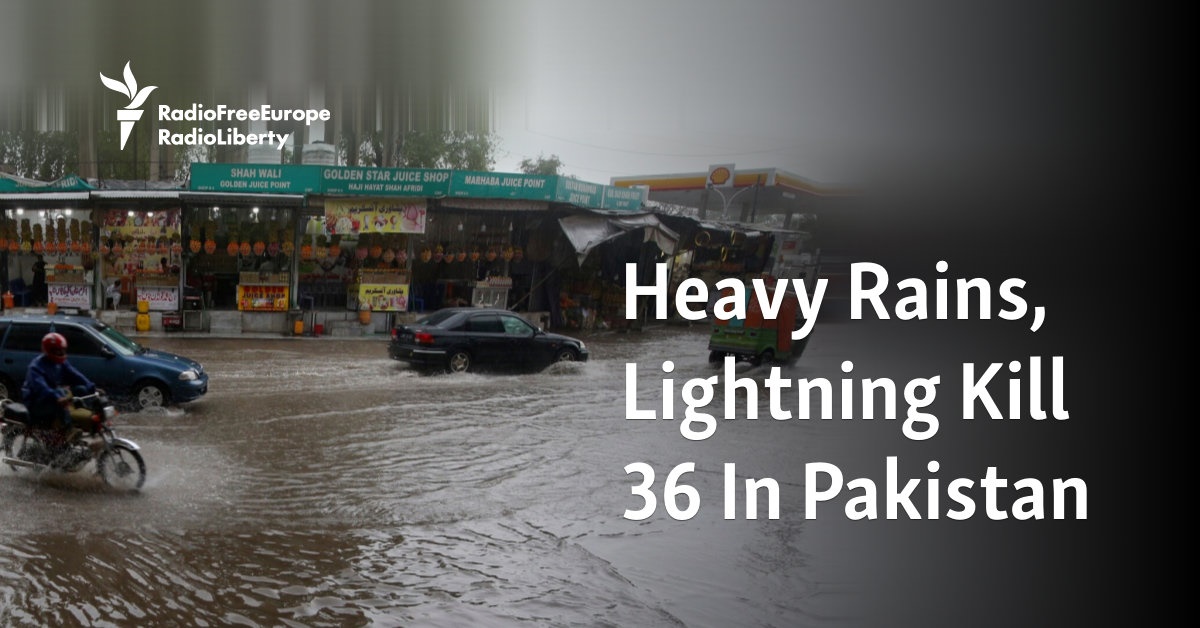 Heavy Rains, Lightning Kill 36 In Pakistan [Video]