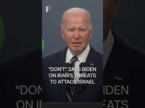 “Don’t” Biden Warns Iran Against Attack on Israel | Subscribe to Firstpost [Video]