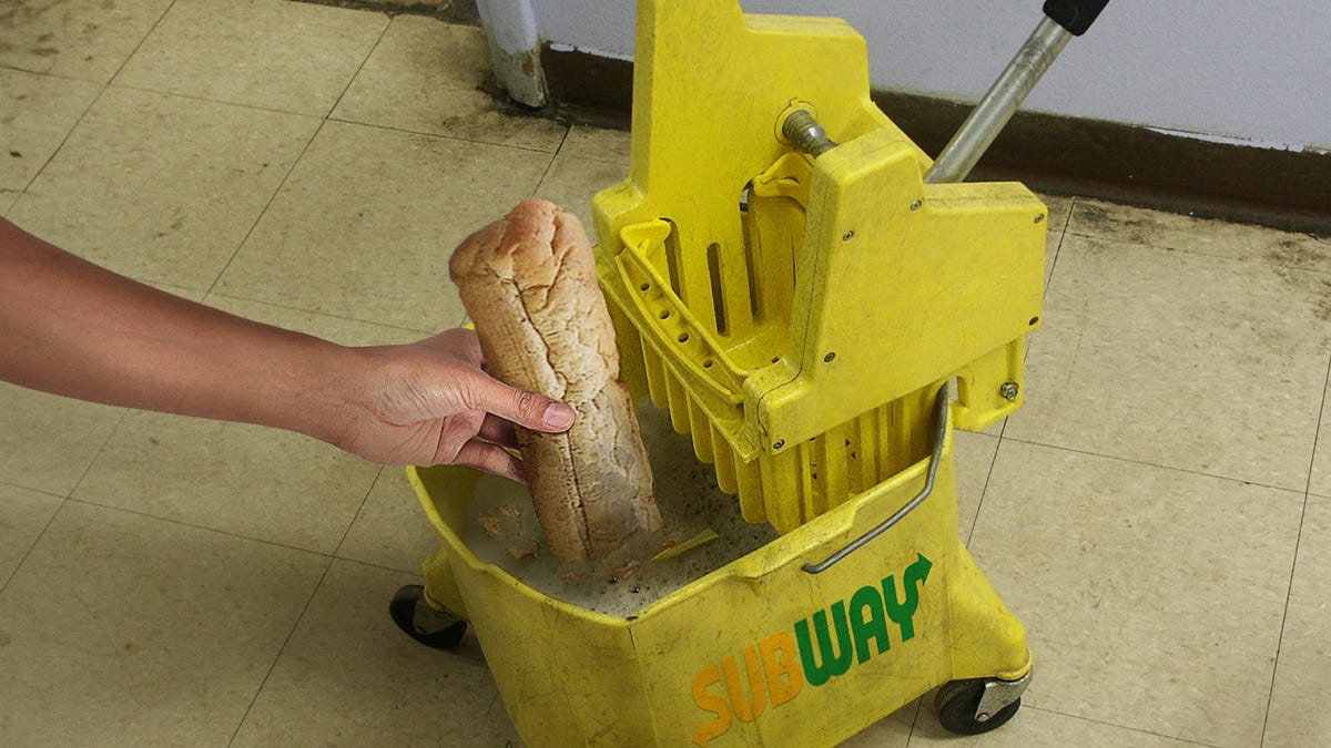 Subway Manager Shows New Hire How To Properly Soak Bread In Mop Water [Video]