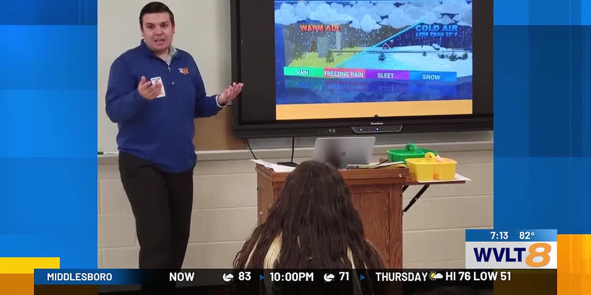 Meteorologist Jacob Durham travels to West Valley Middle School [Video]