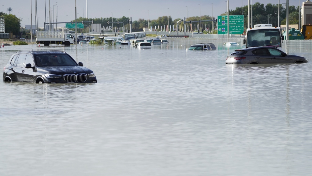 Dubai floods: Storm dumps record rain, disrupts airport [Video]