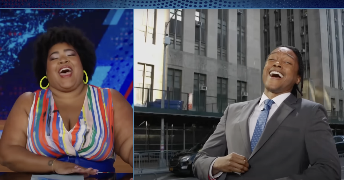 Daily Show Reporters Laugh Hysterically Over Trump Trial [Video]