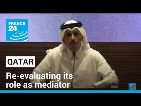 Qatar re-evaluating its role as mediator in Gaza ceasefire talks • FRANCE 24 English [Video]