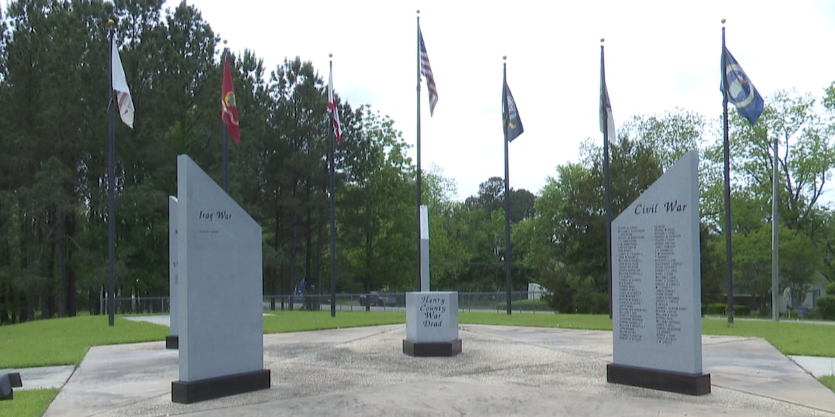 Monuments honoring Henry County veterans back on display after rebuild [Video]