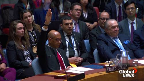 U.S. stops UN from recognizing Palestinian state through membership [Video]