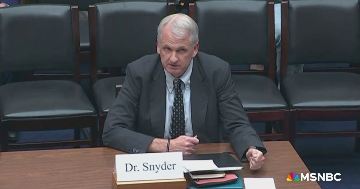 Doing Russias bidding: Snyder calls out GOP Putin wing to their faces in Hill hearing [Video]