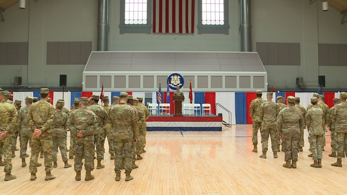 Conn. National Guard units return home from Middle East duties [Video]
