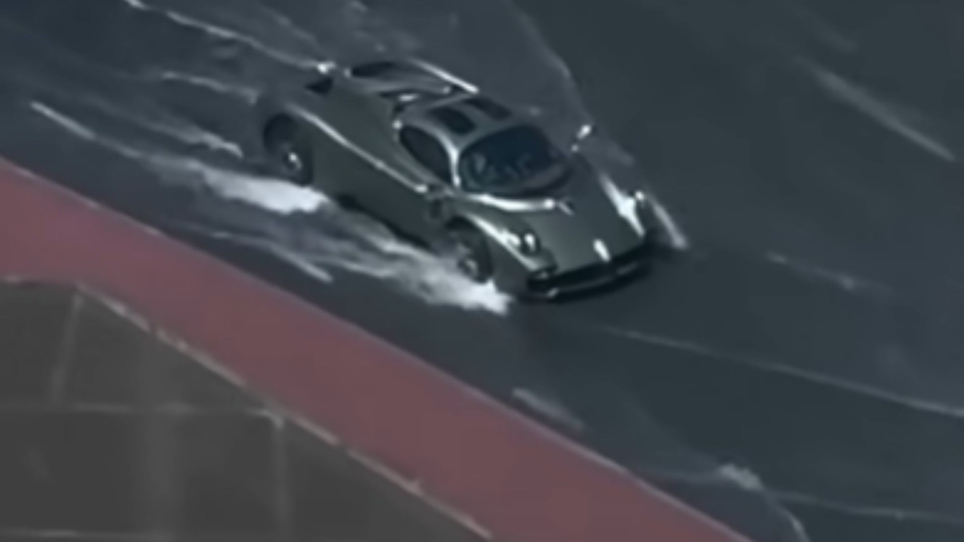 Watch moment incredibly rare 2million hypercar ploughs through Dubai floods with roads completely submerged [Video]