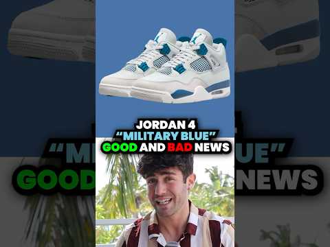 Bad News for the Military Blue Jordan 4 [Video]