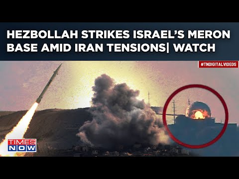 On Cam: Iran-backed Hezbollah Strikes Israeli Merin Base At Lebanon Border Amid Tensions| Watch [Video]