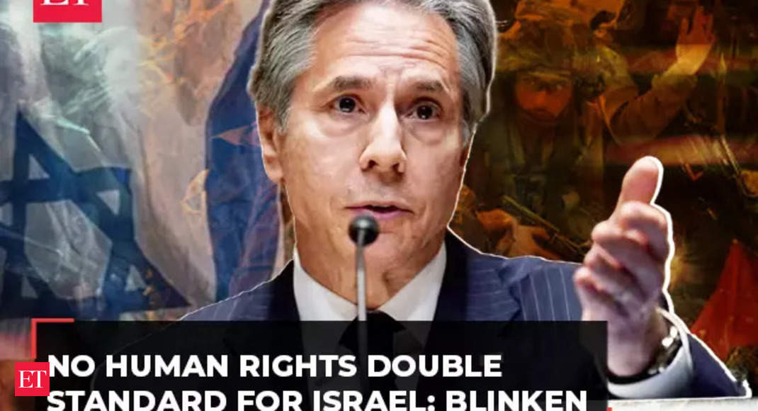 Blinken denies US human rights double standards for Israel ahead of its military unit sanctions – The Economic Times Video