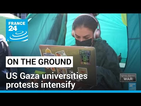 On the ground: Anger spikes at US universities as Gaza protests intensify • FRANCE 24 English [Video]