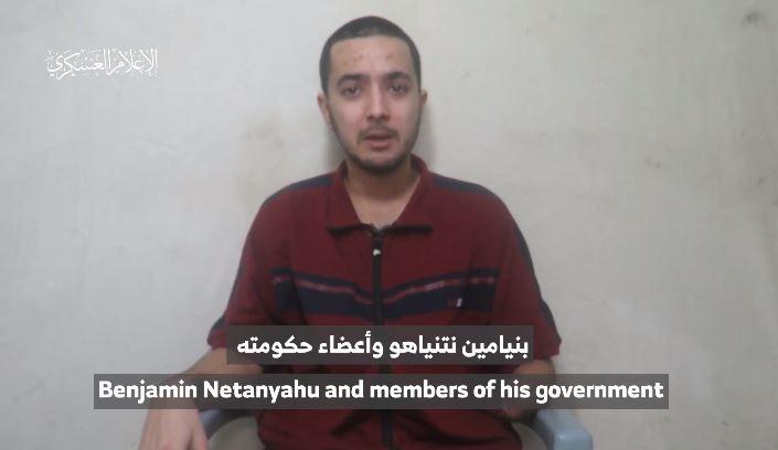 Hamas releases video of Israeli-American hostage Hersh Goldberg-Polin
