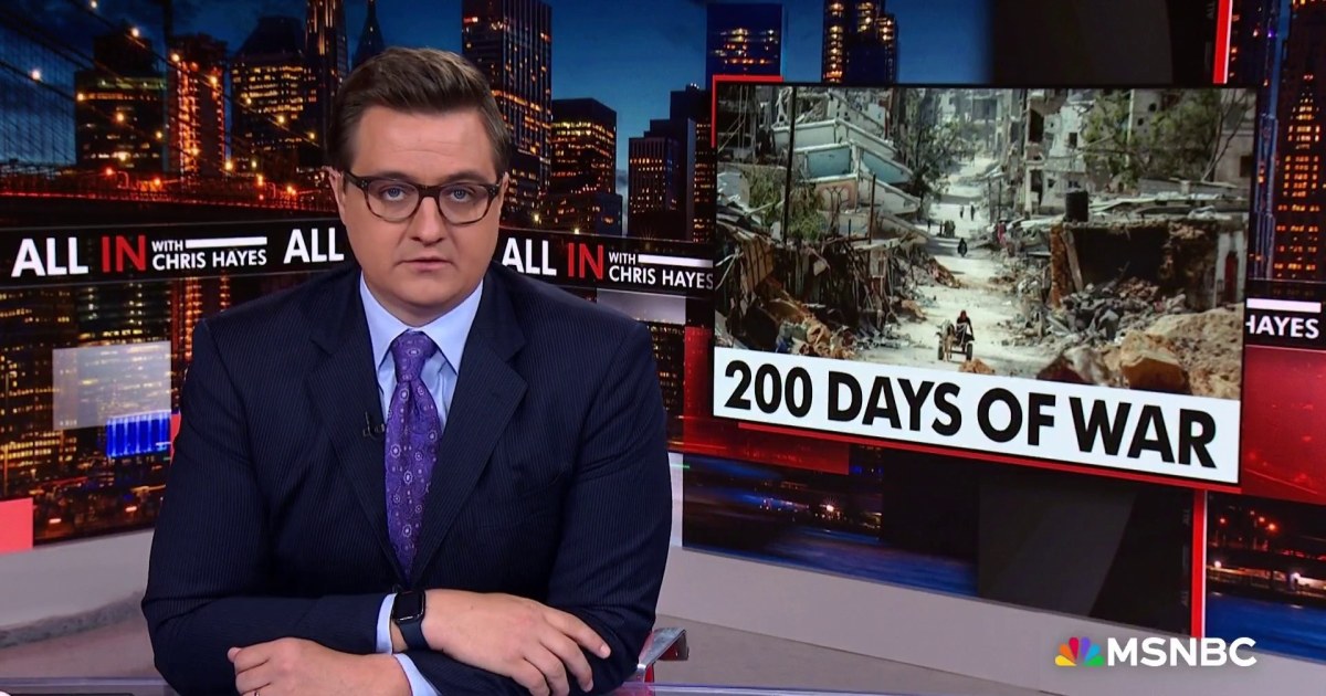 Chris Hayes on the ongoing war in Gaza and protests in America [Video]