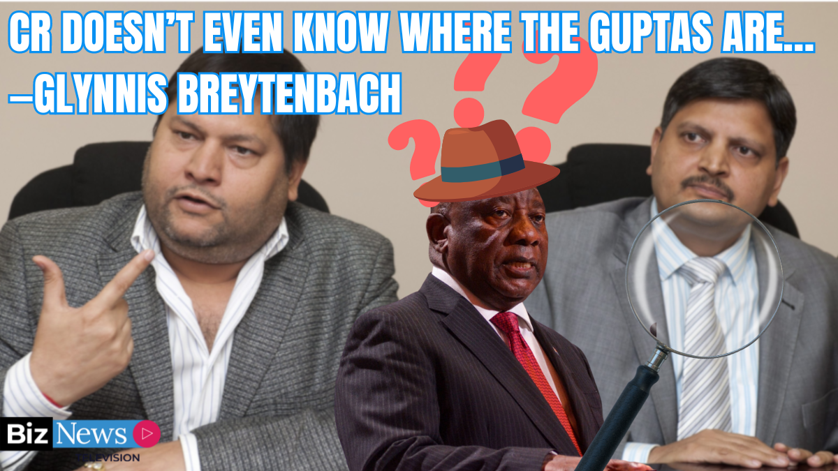 CR doesnt even know where the Guptas are [Video]