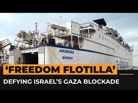 Israel delays Gaza Freedom Flotilla departure with bureaucratic block [Video]