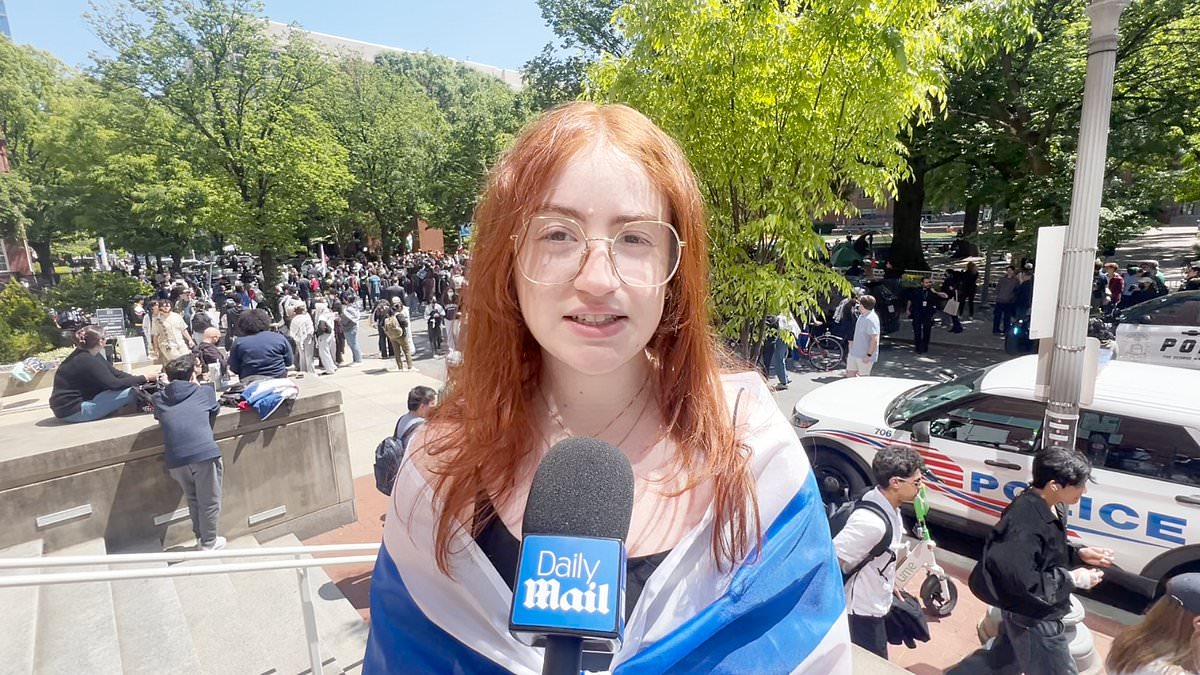 Jewish GWU student whose grandparents survived the Holocaust is ‘afraid’ of anti-Israel protestor’s haunting call for Nazi ‘final solution’ as university ‘accommodates’ pro-Hamas activists [Video]