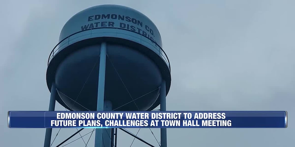 Edmonson County Water District to address future plans, challenges at upcoming townhall meeting [Video]