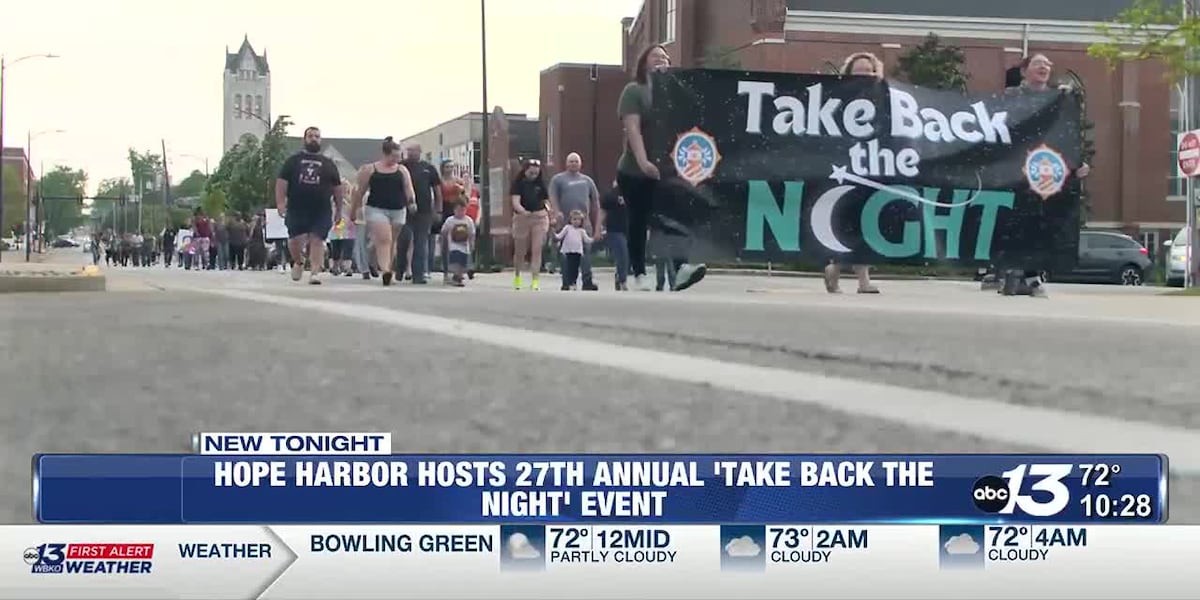 Hope Harbor hosts 27th annual Take Back the Night [Video]