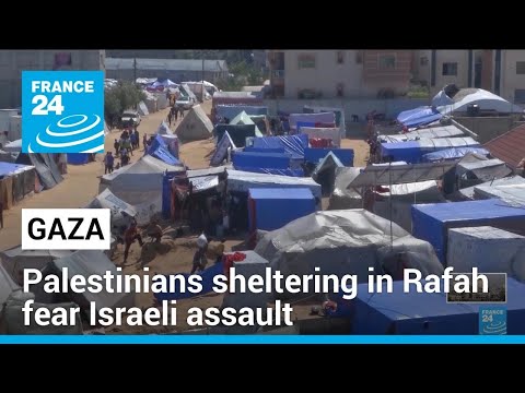 Gaza: Some displaced Palestinians leave Rafah, fearing Israeli assault • FRANCE 24 English [Video]