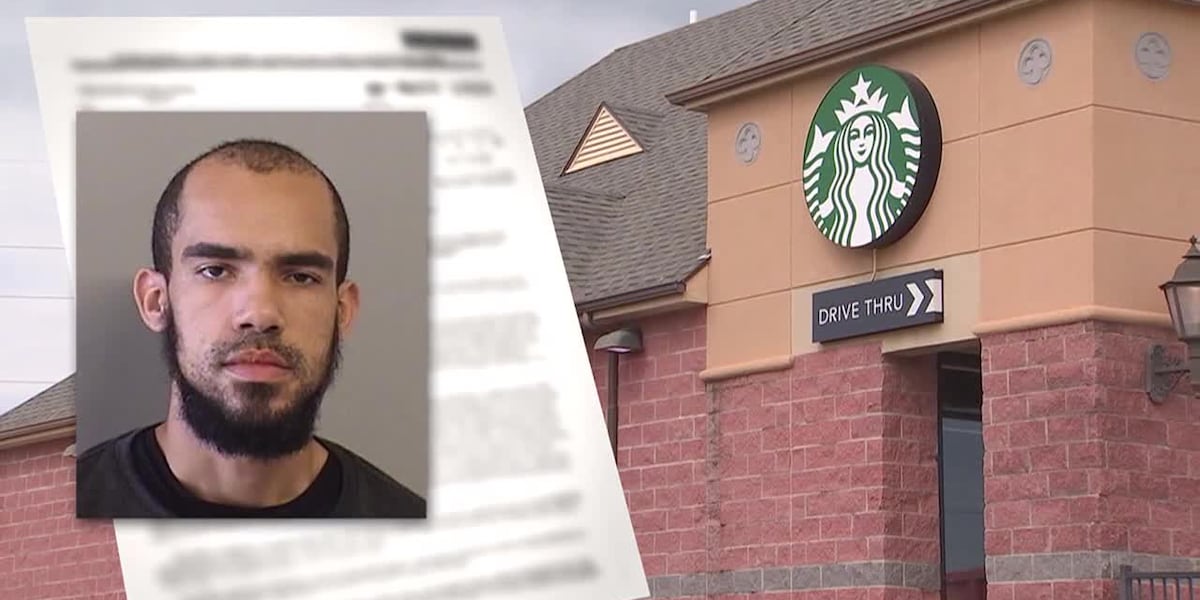 Man arrested after allegedly driving through Starbucks naked multiple times [Video]
