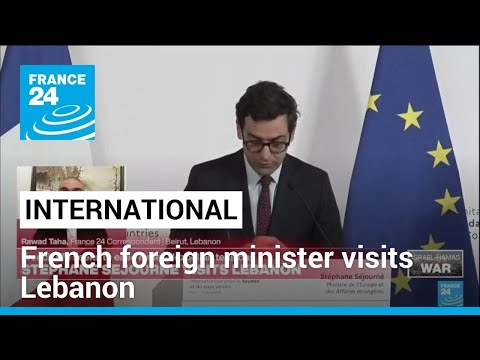 France’s FM looks to prevent Israel-Hezbollah conflict escalation in Lebanon visit • FRANCE 24 [Video]