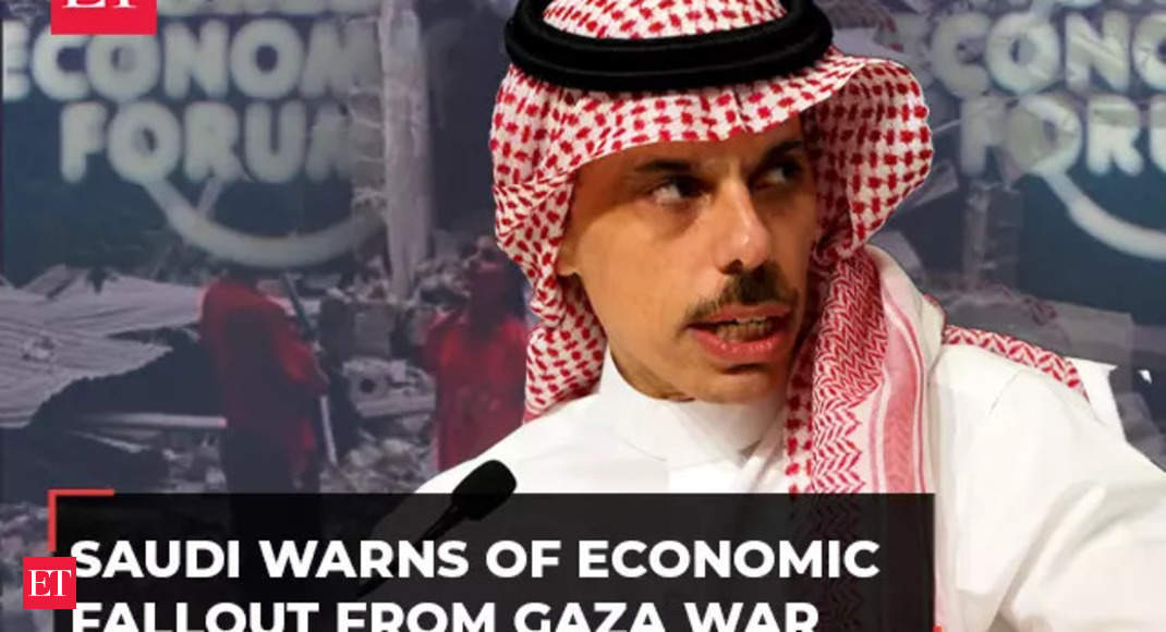 ‘Situation in Gaza obviously is a catastrophe by every measure’: Saudi FM at global economic summit – The Economic Times Video