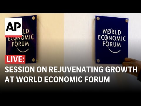 LIVE: Session on ‘rejuvenating growth’ at the World Economic Forum meeting in Saudi Arabia [Video]