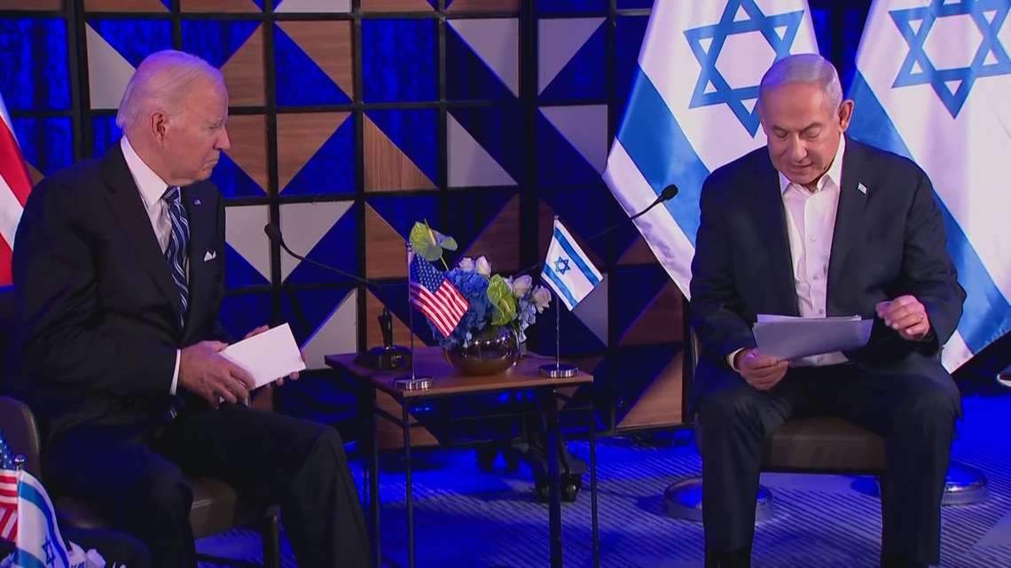 President Biden talks to Israel leader amid US protests [Video]