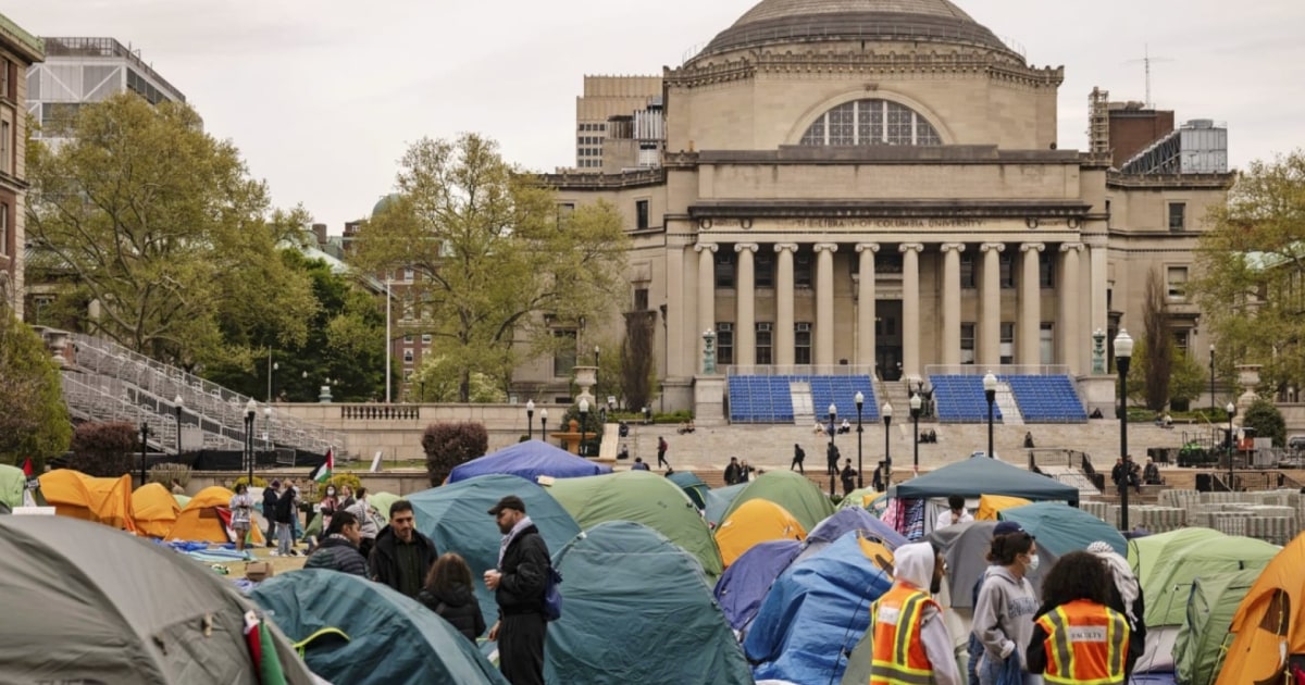 ‘History will judge’: Columbia professor criticizes school’s handling of student encampment [Video]