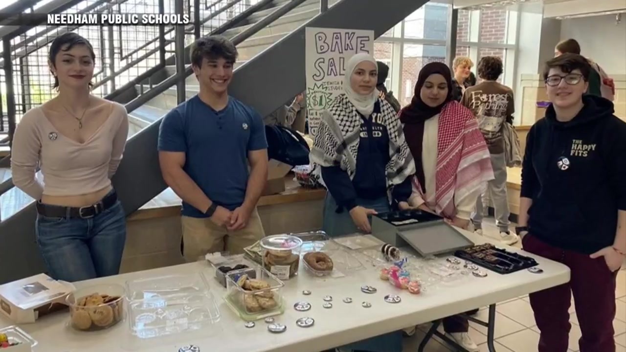 Needham high school students host bake sale for Gaza aid, families of Israeli hostages - Boston News, Weather, Sports [Video]
