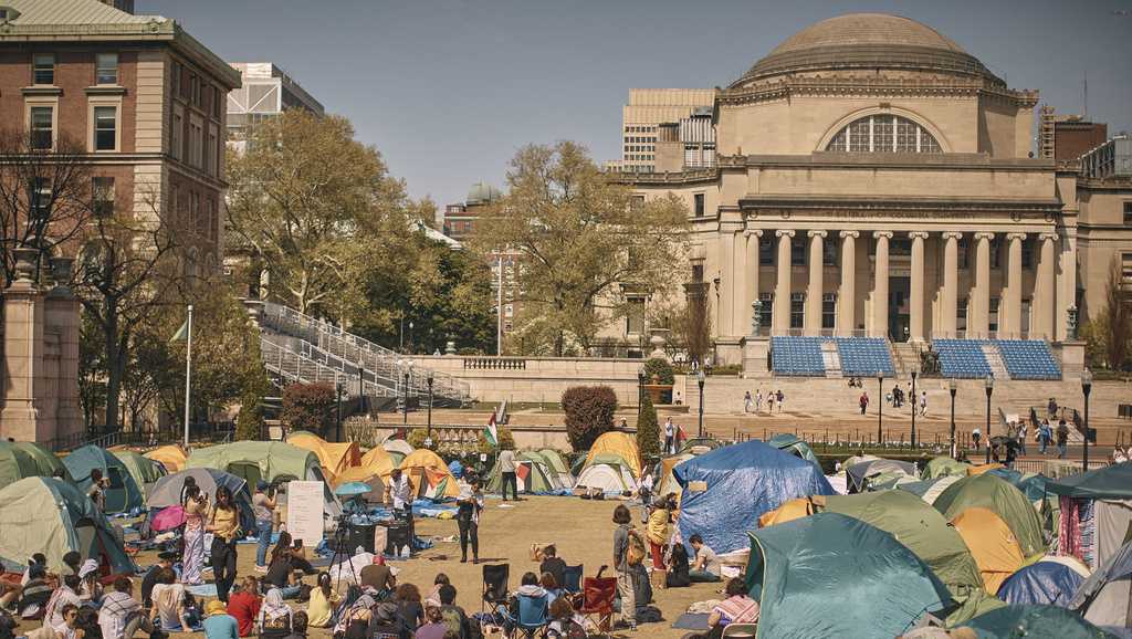 Clear encampment or face suspension, Columbia University tells Israel-Hamas war protesters [Video]