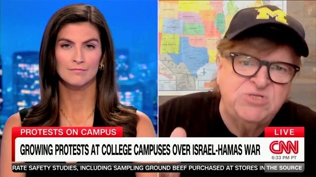 Michael Moore warns Biden to ‘pull the plug’ on Israel aid or risk losing election [Video]