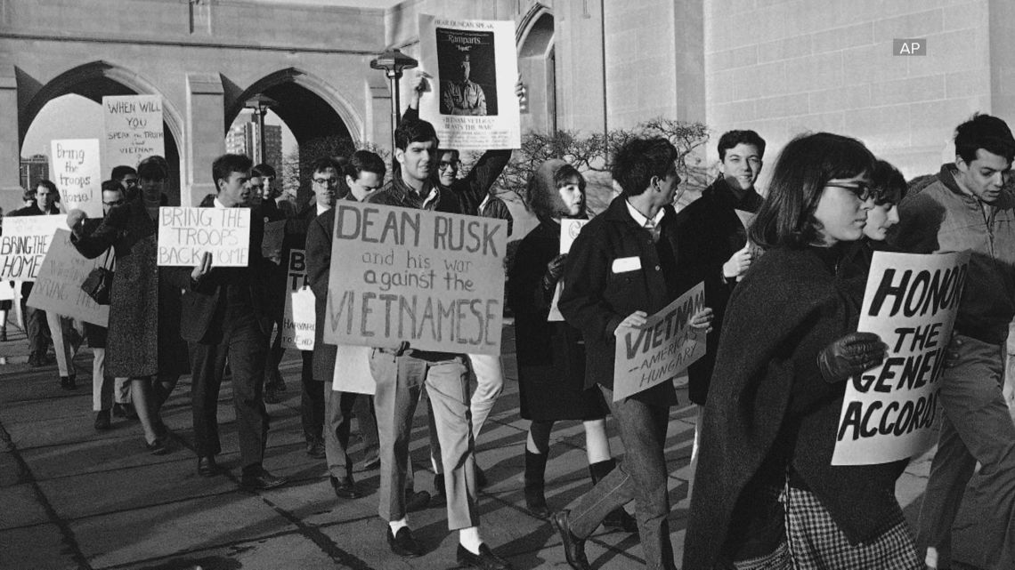 Long history of protests on U.S. college campuses [Video]