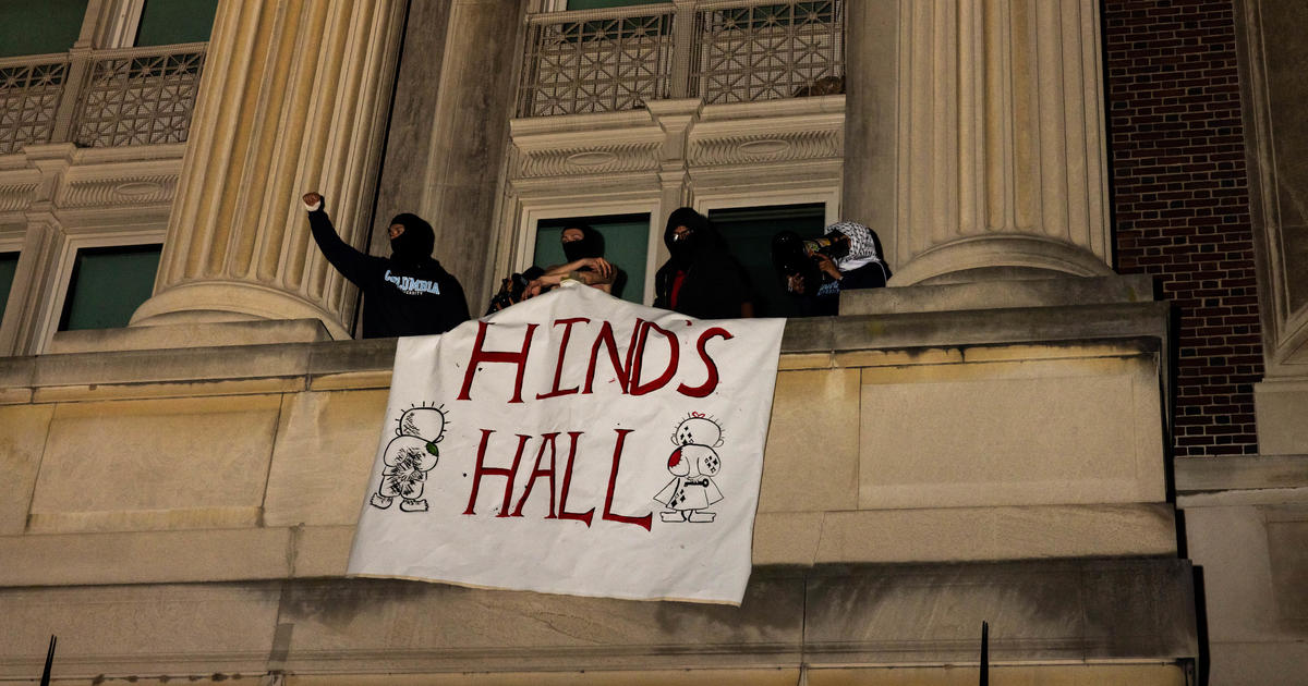 Columbia says protesters occupied Hamilton Hall overnight. See the videos from campus.