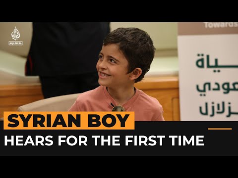 Deaf Syrian boy hears for first time after life-changing operation | Al Jazeera Newsfeed [Video]