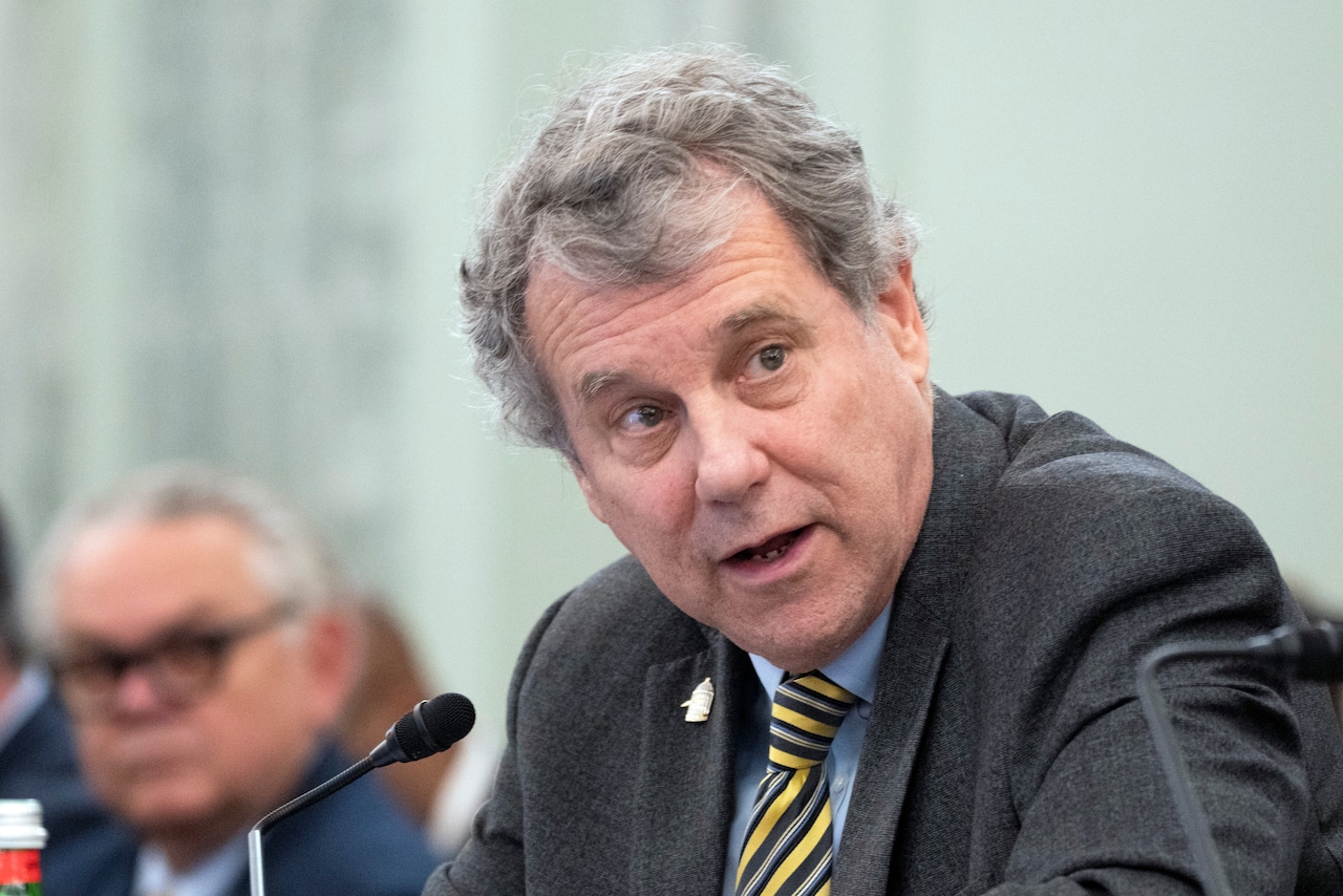 Sherrod Brown reacts to campus protests: The laws have to be enforced [Video]