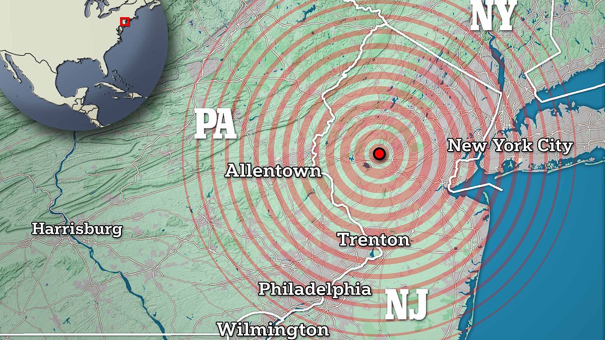 Magnitude 2.6 aftershock rattles New Jersey as residents say it sounded ‘like a truck was driving by’ [Video]