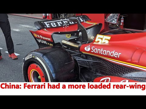 Ferrari: technicians wanted to try a more loaded rear wing in China + Miami updates not a priority [Video]