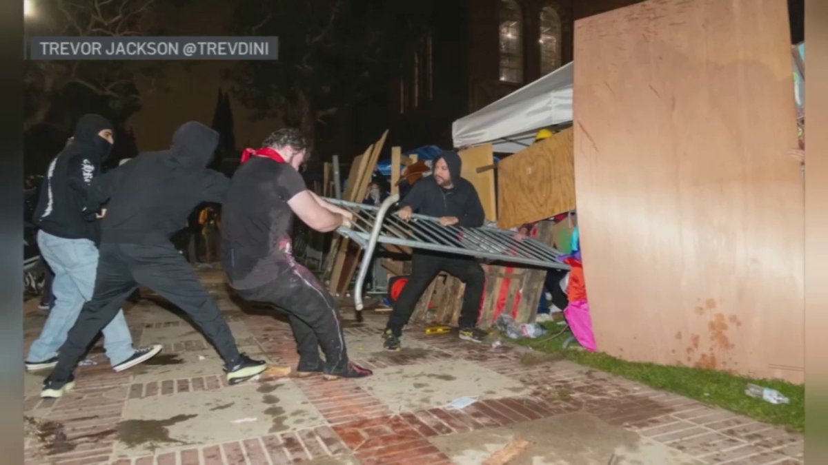 Photographer recounts violence at UCLA protest, counter-protest  NBC Los Angeles [Video]