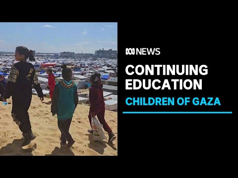 In Gaza, makeshift schools have been set up for children denied an education due to war | ABC News [Video]