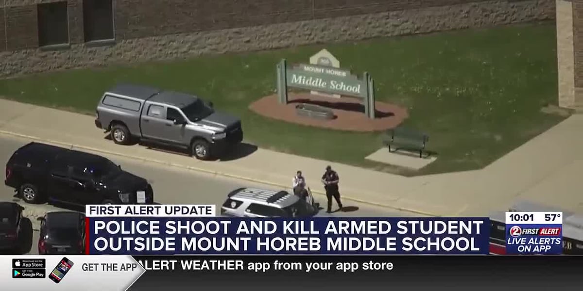 DOJ: New details released on armed student outside Mount Horeb Middle School [Video]