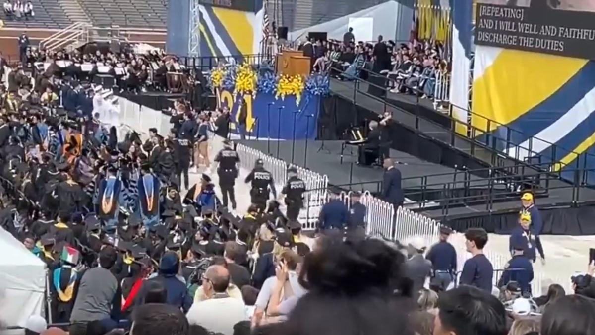 University of Michigan grad says anti-Israel disruption at commencement was ‘my biggest fear’ for months [Video]